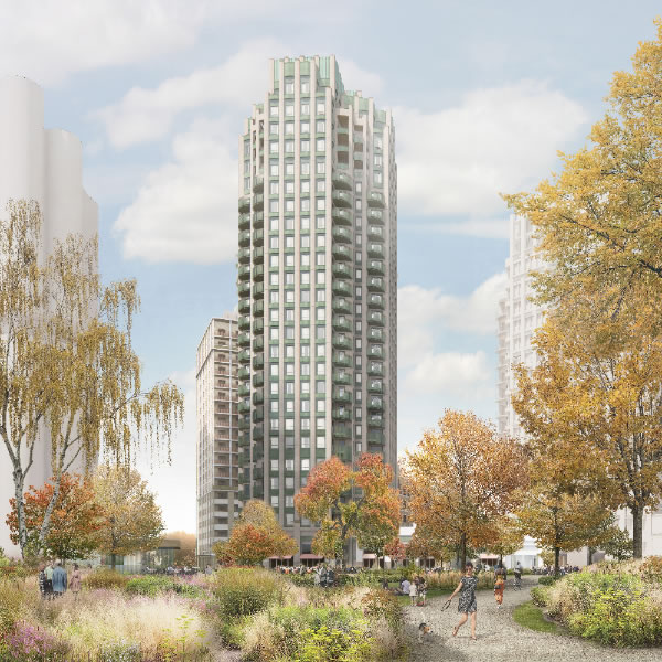 A 27-storey building would not be the tallest tower in the development