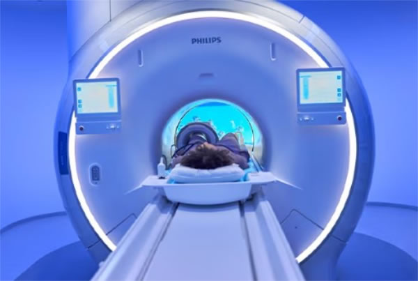 An MRI scanner 