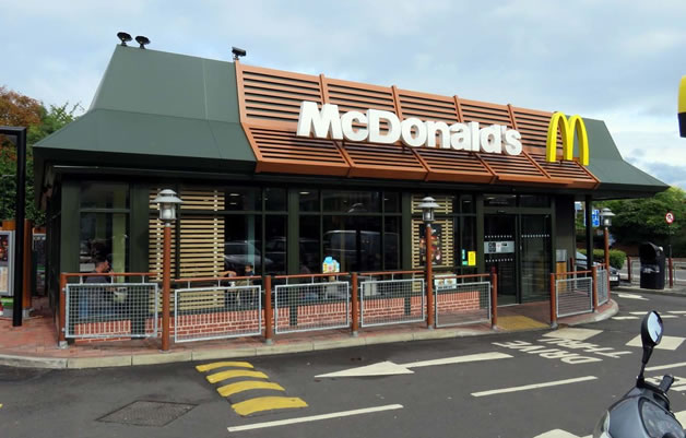 Brentford High Street McDonalds. Picture: Steve Daniels