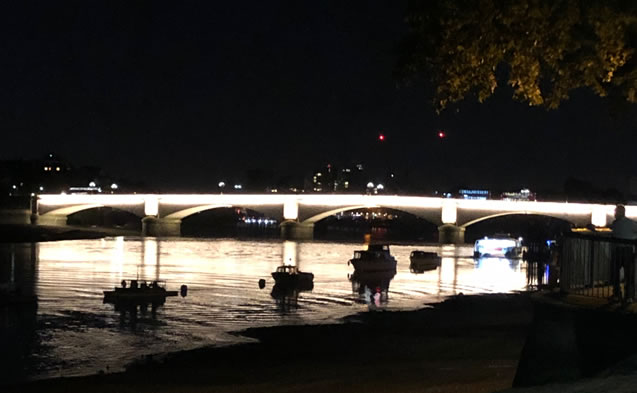 Putney Bridge Illuminated 