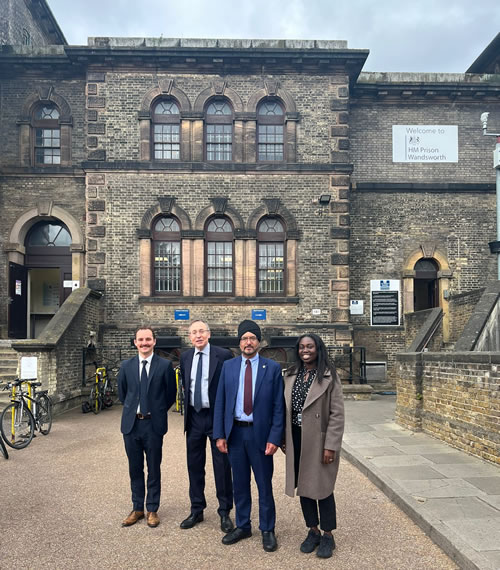 Andy Slaughter MP visits Wandsworth Prison