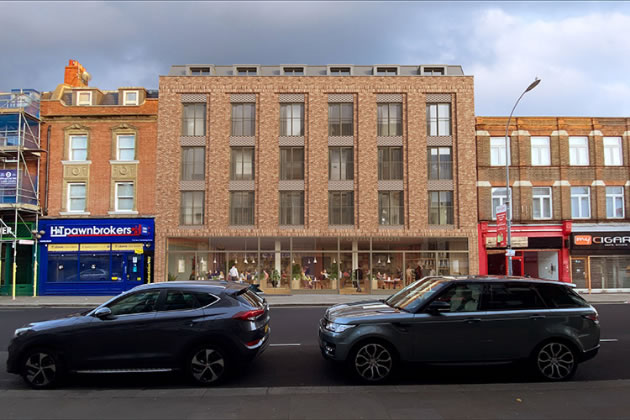 CGI of the Argos site on King Street from planning documents 
