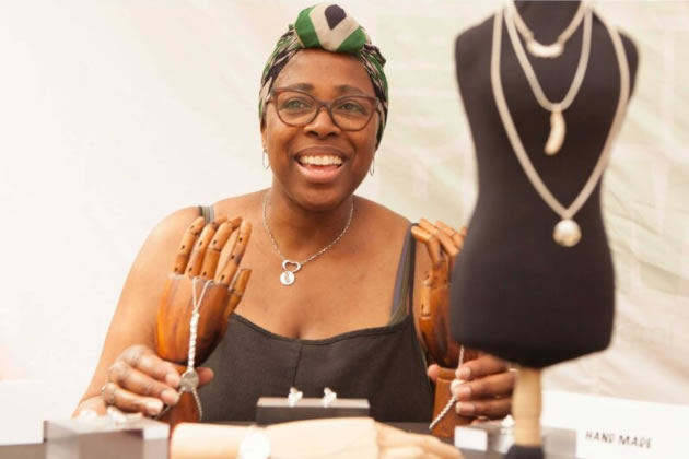 Jewellery among the products available on King Street 