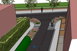 Raingardens and Green Spaces Proposed for Blythe Road