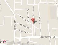 Map of Bradmore Park Road in Hammersmith