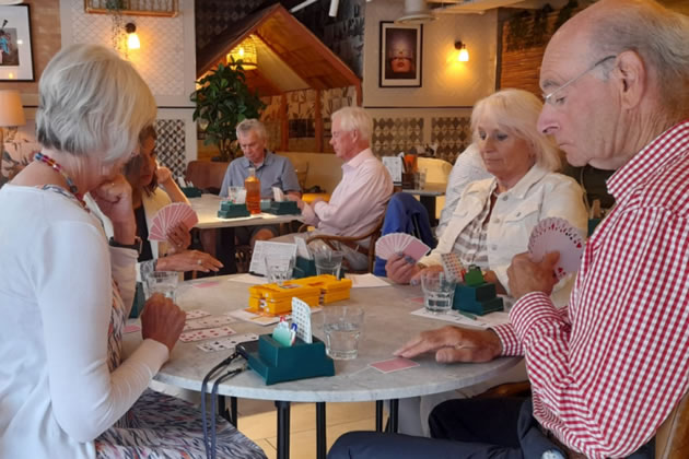 A previous Cafe Bridge session