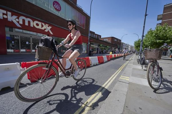 Existing temporary cycleway on King Street to be upgraded