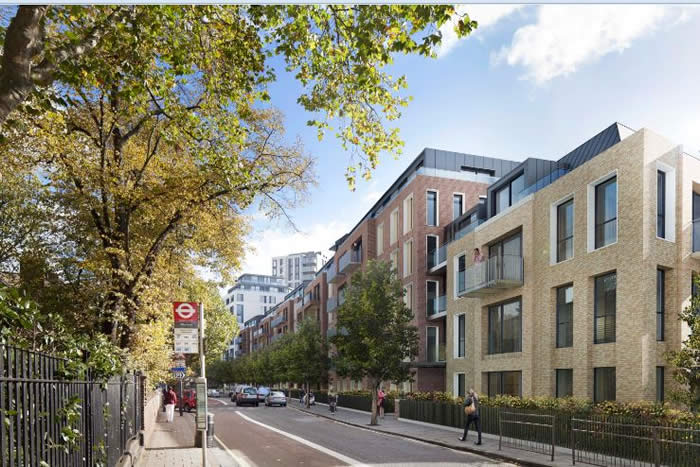 Glenthorne Road development in Hammersmith