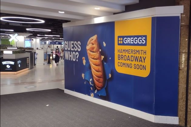 Greggs set to open in Hammersmith Broadway station