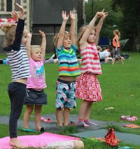 Yoga in the Parkk