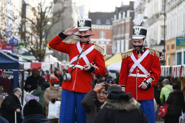 There will be Christmas entertainment at the Hammersmith Winter Festival 