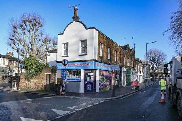 Sri Sai convenience store at 94 Hammersmith Bridge Road