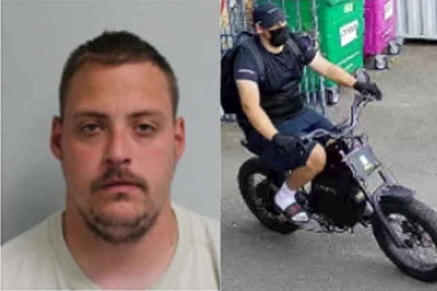 Ricky Newman is also barred form using unregistered bikes and scooters