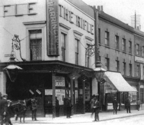 The Rifle Pub was on the same site in the early part of the 20th Century