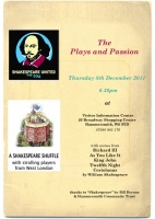 Shakespeare Shuffle on Hammersmith Broadway