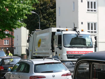 hammersmith cyclist fatality truck