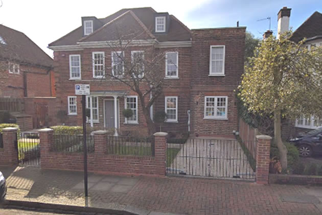 Detached house on Coppice Drive went for over £3million