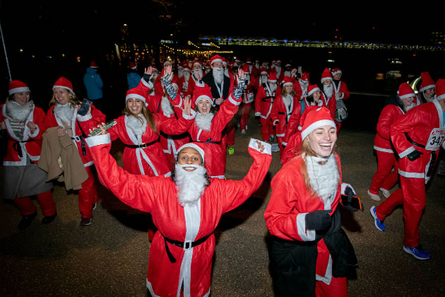 Put On Your Red Suit and Join the Santa Run 