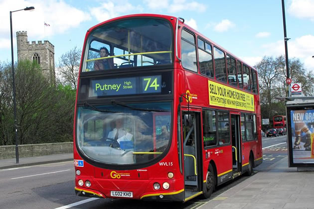 The number 74 bus is one of the routes that could be axed