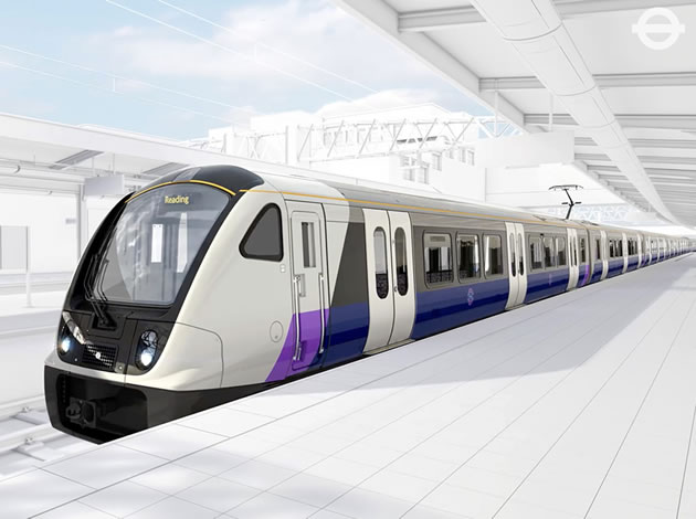 Elizabeth line train 