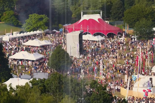 A previous Soho House Festival at Gunnersbury Park