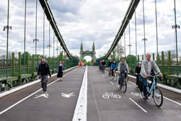 Lime Claims New Hammersmith Bridge Cycle Lane Fuelled Cycling Boom