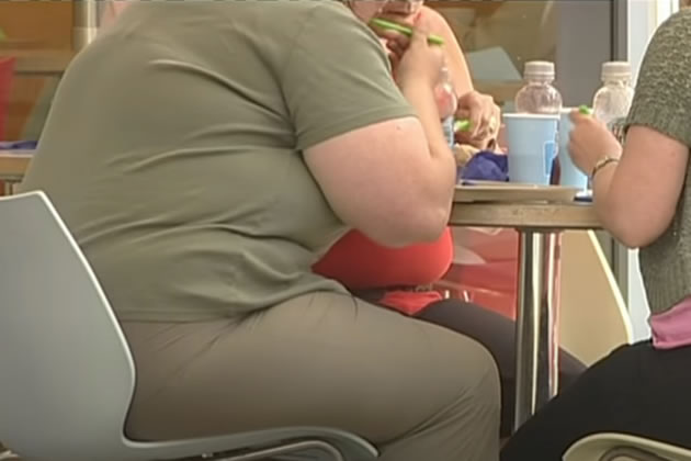 Obesity rates tend to be higher in west of the borough
