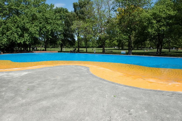 Ravenscourt Park paddling pool 