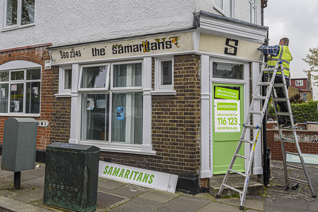 Samaritans prepared for their 50th anniversary year with a makeover of their South Ealing headquarters
