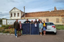 H&F Donates Used Solar Panels to Ukraine 