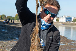 Wet Wipe Island Removal Begins Near Hammersmith Bridge 